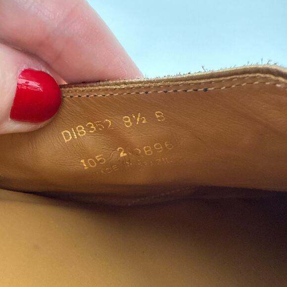 Cole Haan Western Mule Women's 8.5 Brown Suede Slip-On Block Heel Square Toe - Picture 10 of 10